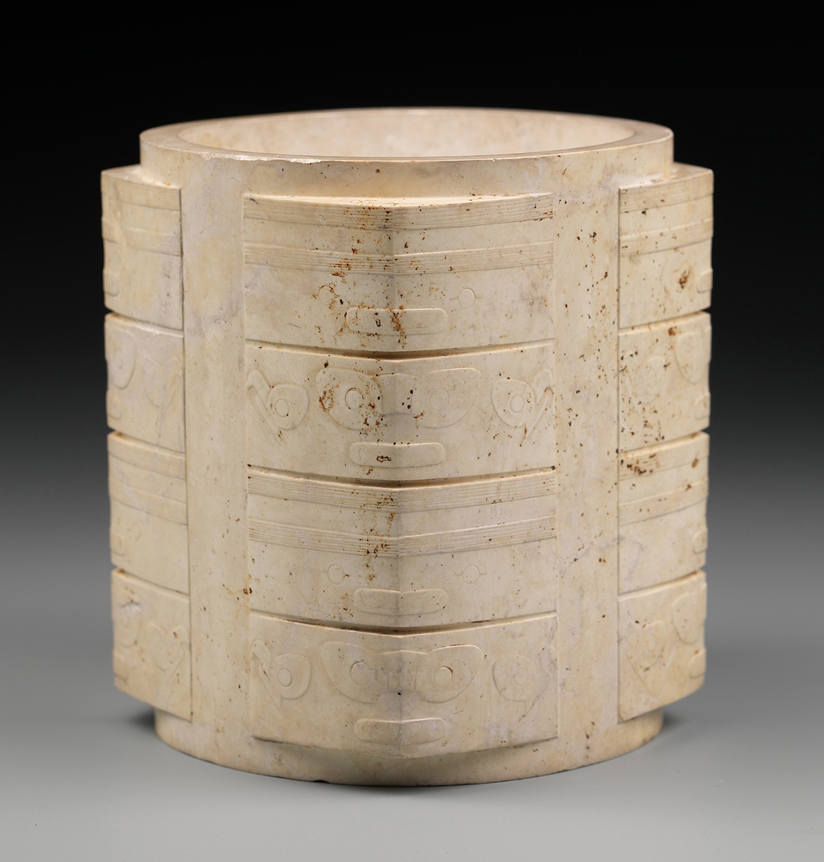 3良渚文化神人兽面纹玉琮 .jpg